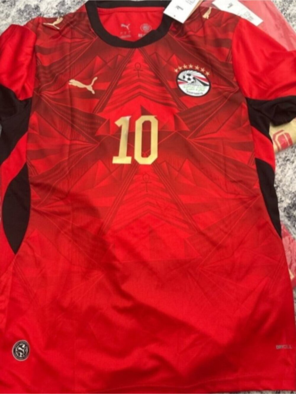 Egypt No. 10 football jersey
